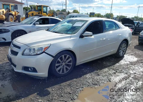 2013 Chevrolet Malibu 2Lt из США, поврежденный, VIN 1G11E5SAXDF178485